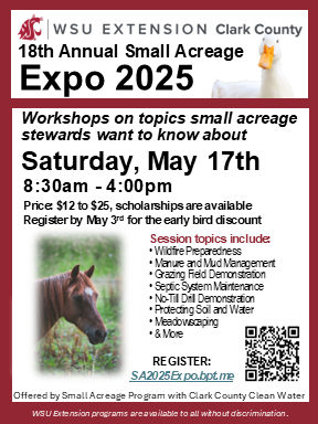Small acreage expo flyer