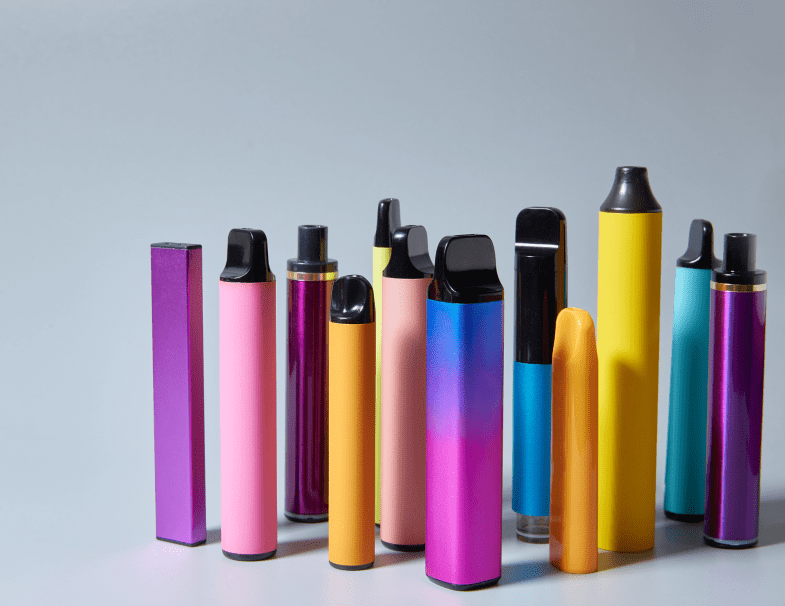 Photo of standing vape devices