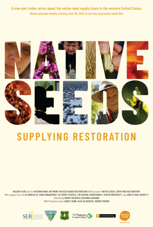 Native Seeds: Suministro de póster de película de restauración