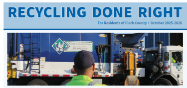 '25-'26 Recycling Done Right newsletter hot off the presses