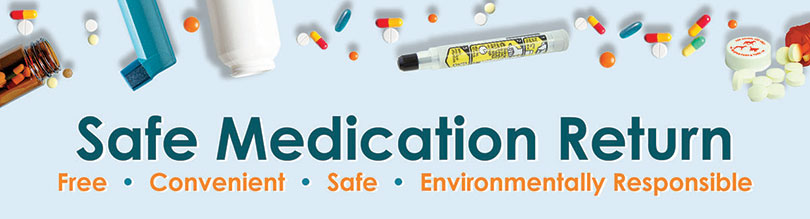 safe medication return banner image